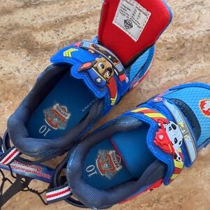 Paw Patrol Kids Sneakers - Blue, Red, and Yellow